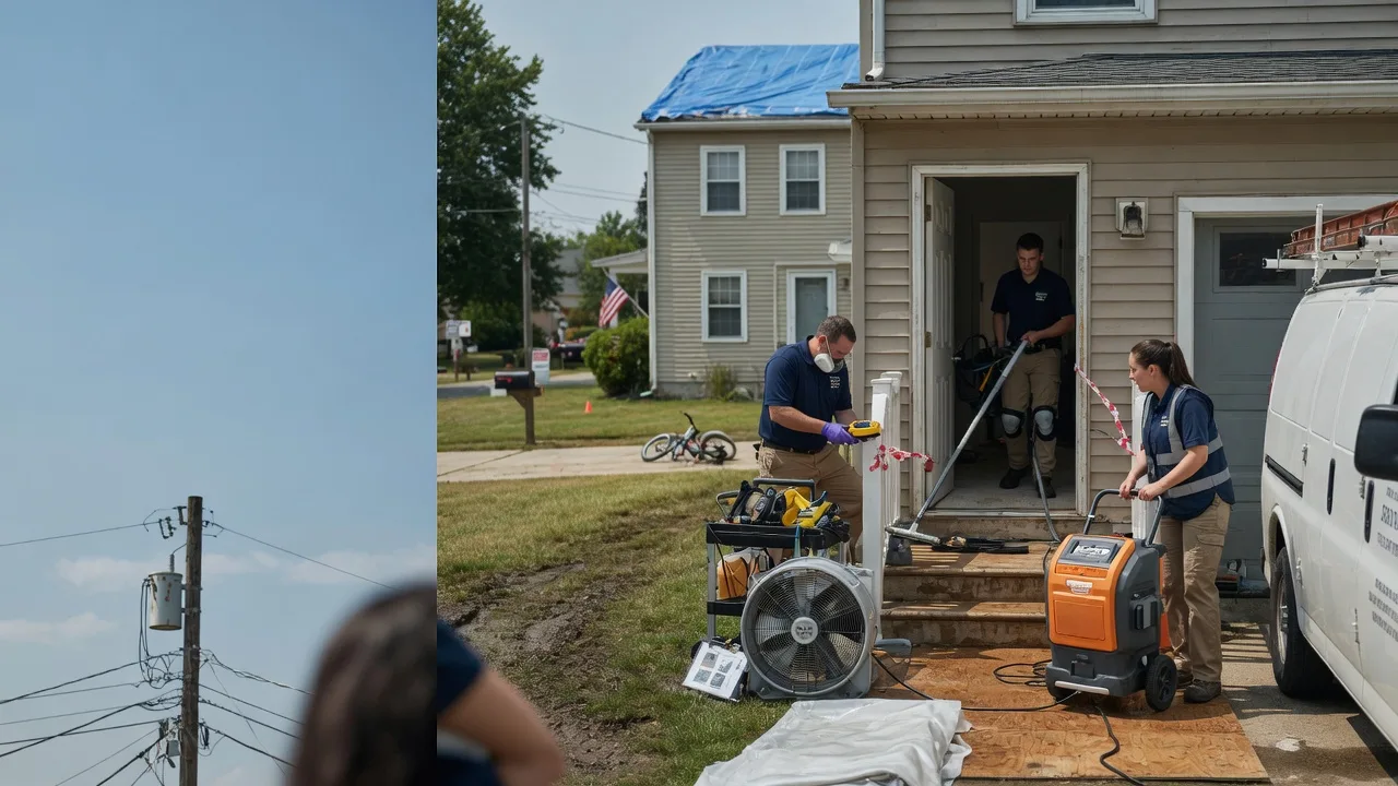 Water Damage Repair in Dana, KY near me